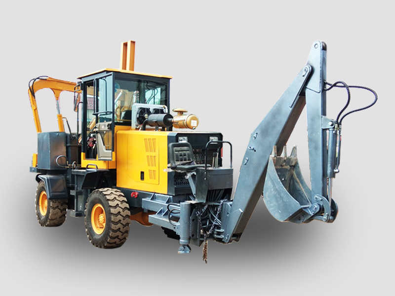 挖打一體護(hù)欄樁機(jī)