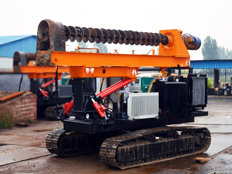 履帶光伏打樁機(jī)