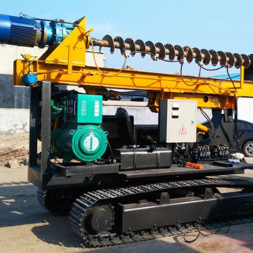 履帶光伏打樁機(jī)