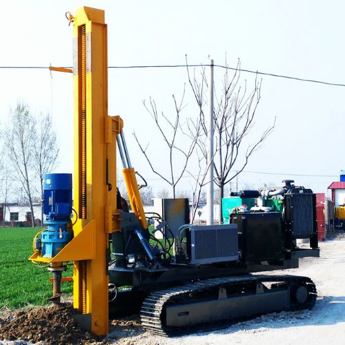 履帶光伏打樁機(jī)